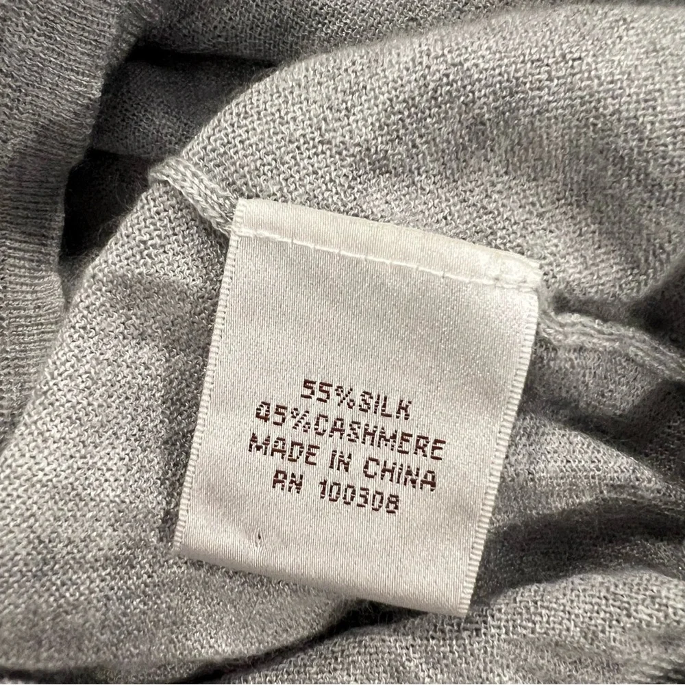 Peter Millar quarter zip cashmere‎ silk pullover sweater